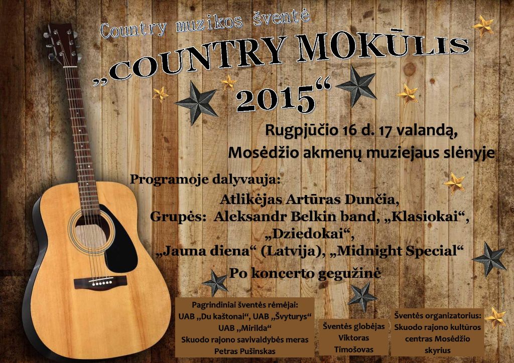 Country Mokūlis 2015