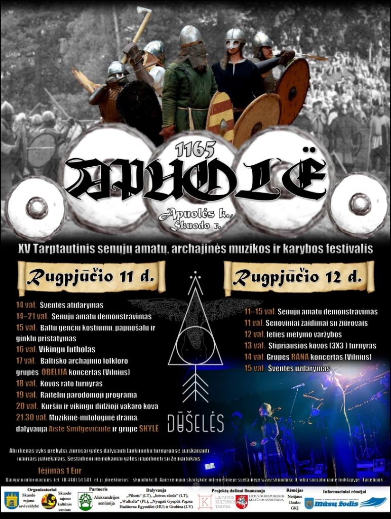 Tarptautinis senųjų amatų, archajinės muzikos ir karybos festivalis „Apuolė“ 