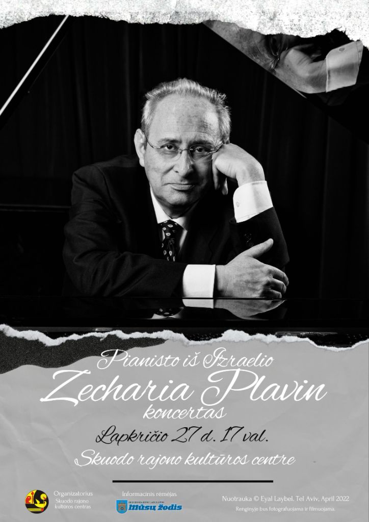 Pianisto iš Izraelio koncertas Skuode