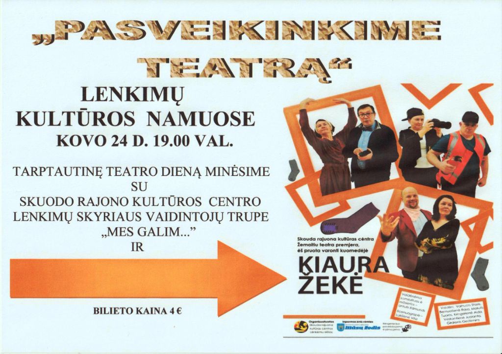 Teatro diena Lenkimuose