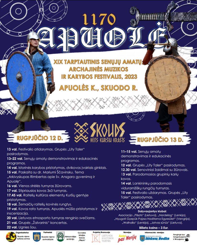 Tarptautinis senųjų amatų, archajinės muzikos ir karybos festivalis „Apuolė“
