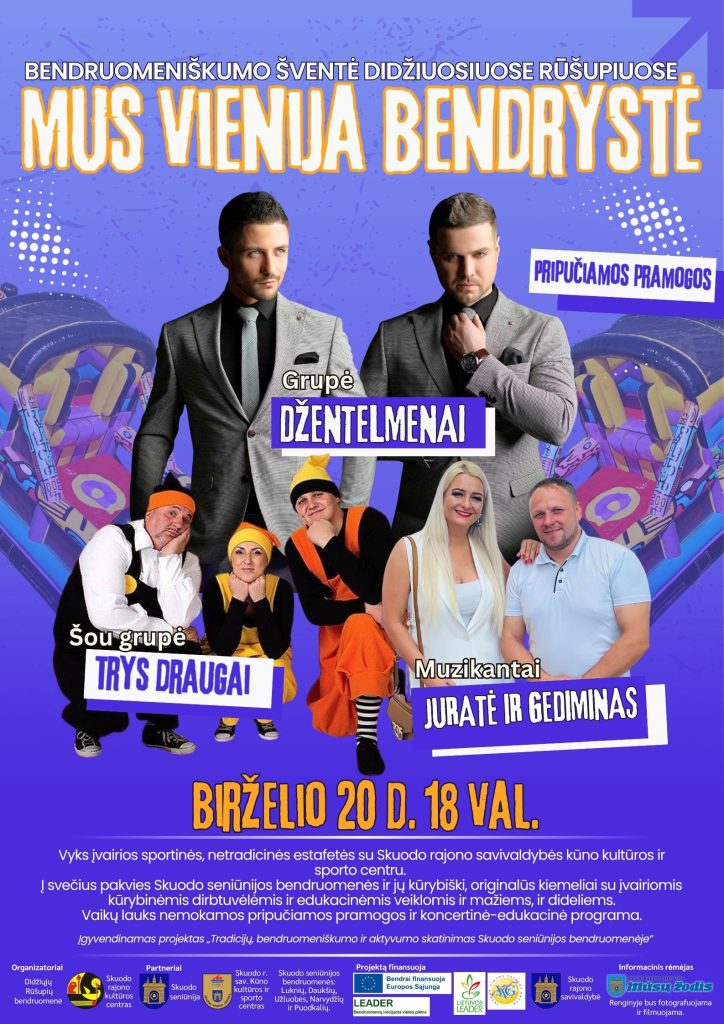Bendruomeniškumo šventė „Mus vienija bendrystė“