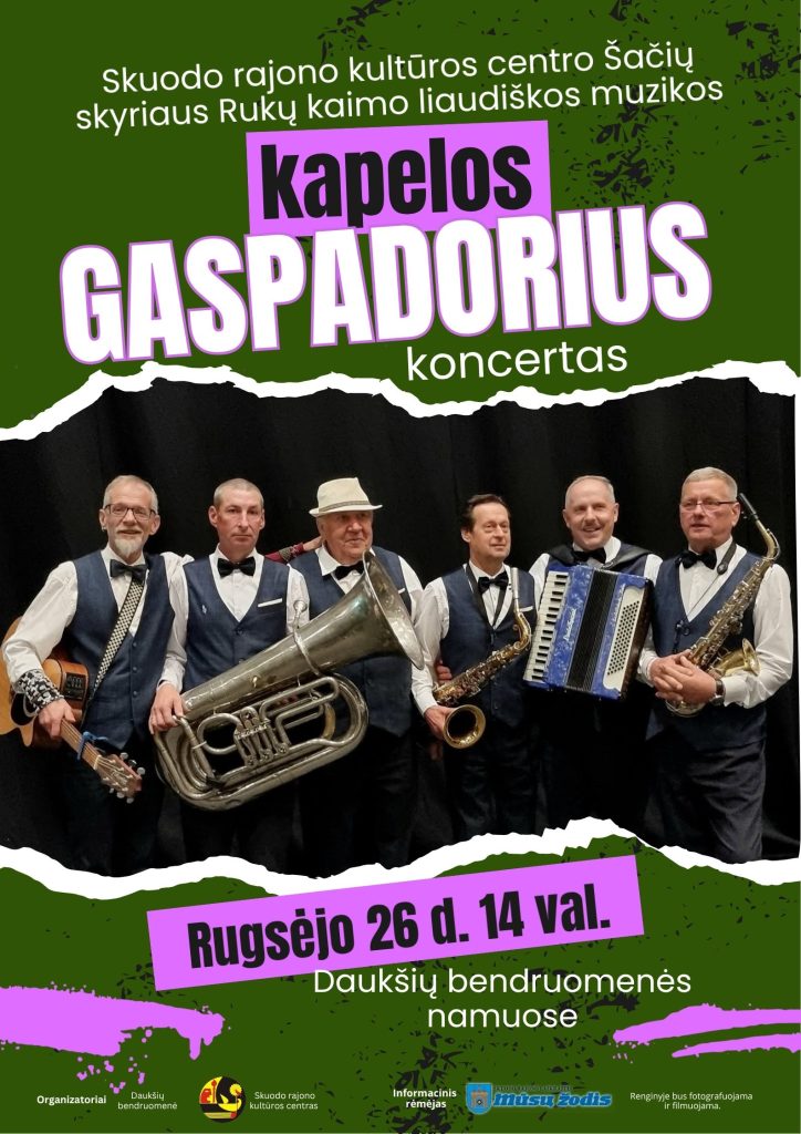 Pagyvenusių žmonių diena Daukšiuose
